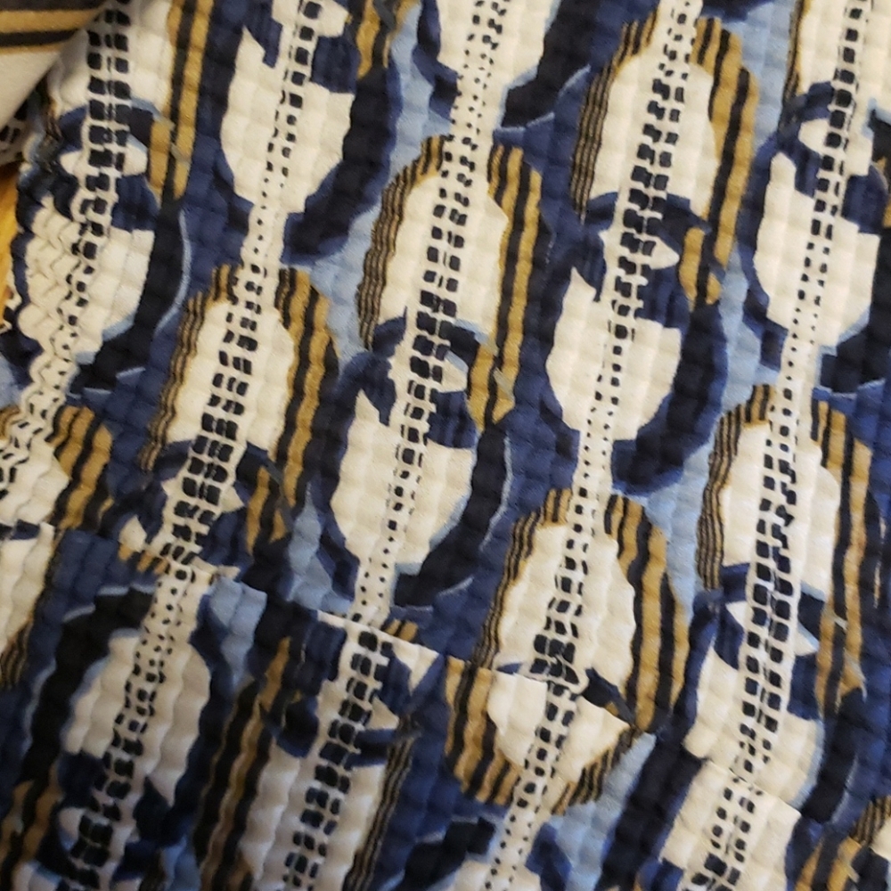 NWT dressbarn surplice printed crinkle top XL - Picture 2 of 4